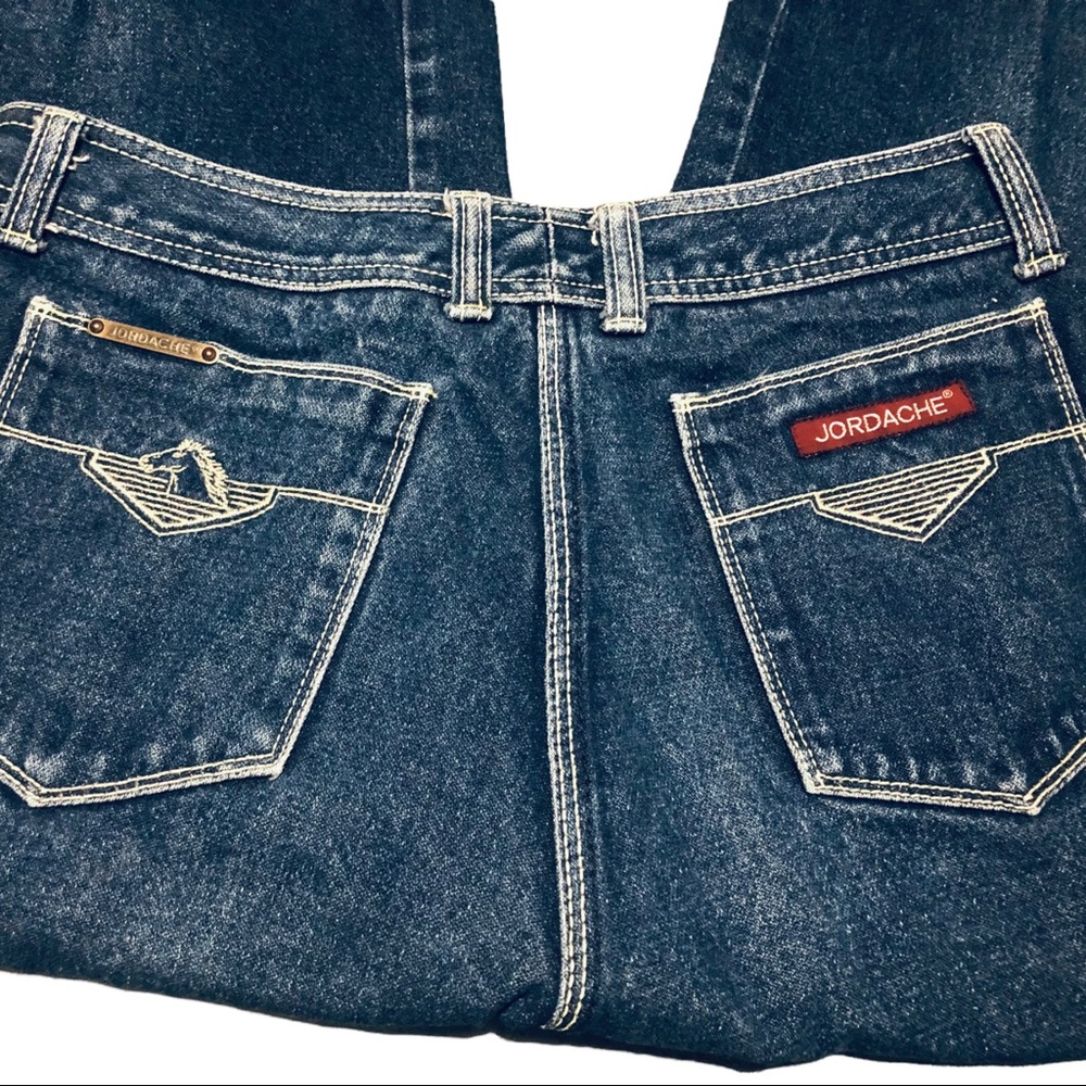 Vintage Jordache Jeans High Waisted Rare Classic Horse Embroidered Women’s - Picture 1 of 11